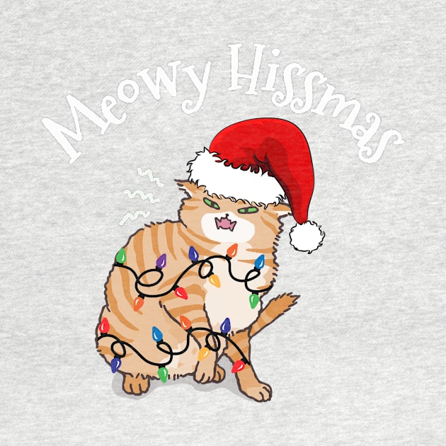 Meowy Hissmas / Funny Christmas Shirt / Christmas Cat Shirt / Funny Christmas Gift for Cat Lover / Merry Christmas Cat / Holiday Cat by MeowtakuShop